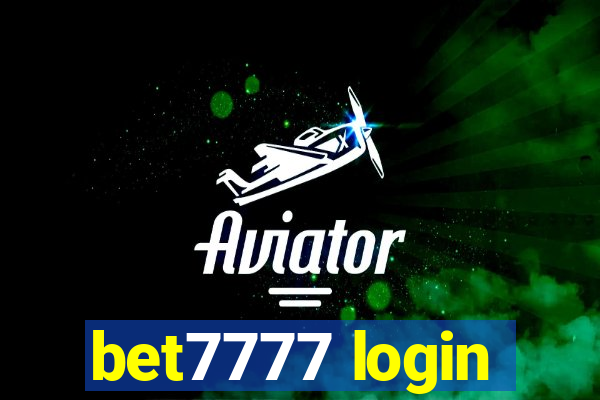 bet7777 login